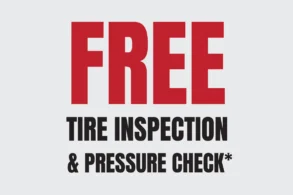 TIRE INSPECTION & PRESSURE CHECK